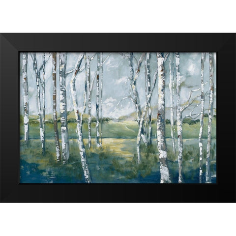 Woodland Magic Black Modern Wood Framed Art Print by Buckley, Mary Parker
