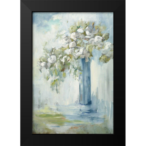 Standing Tall Black Modern Wood Framed Art Print by Mary Parker-Buckely