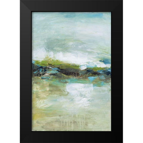 The Cool Before The Warmth I Black Modern Wood Framed Art Print by Pasion, Wani