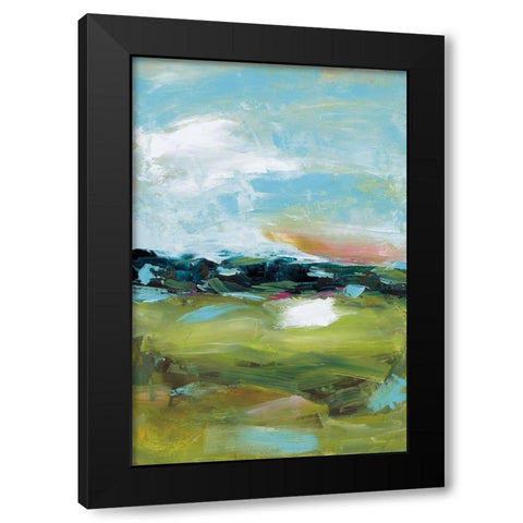 The Calm After the Storm Black Modern Wood Framed Art Print by Pasion, Wani