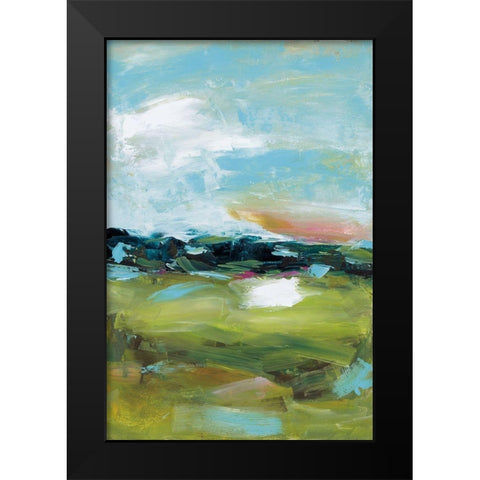 The Calm After the Storm Black Modern Wood Framed Art Print by Pasion, Wani