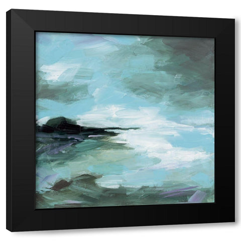 A Better Place Black Modern Wood Framed Art Print with Double Matting by Pasion, Wani