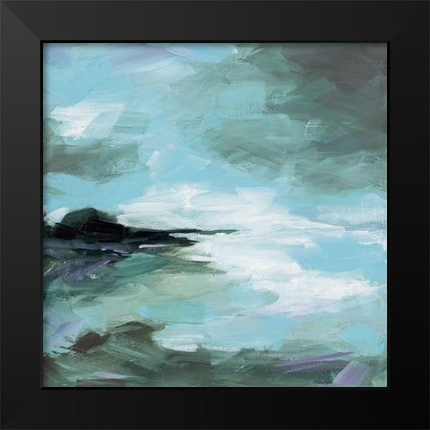 A Better Place Black Modern Wood Framed Art Print by Pasion, Wani