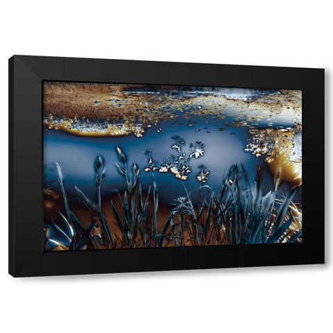 Lentic Dream I Black Modern Wood Framed Art Print by Hoh, Roy