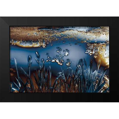 Lentic Dream I Black Modern Wood Framed Art Print by Hoh, Roy