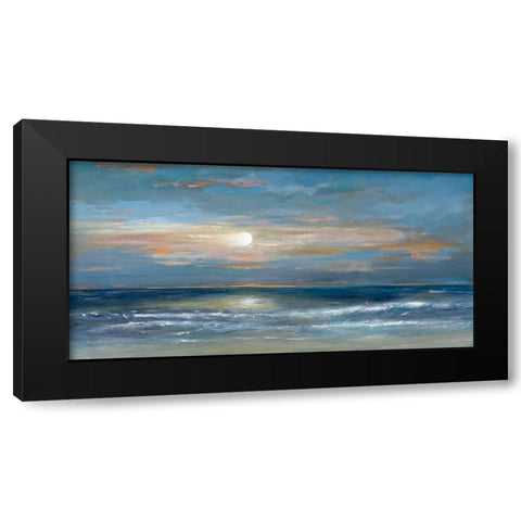 Soleil Black Modern Wood Framed Art Print by Kadmiri, Aziz