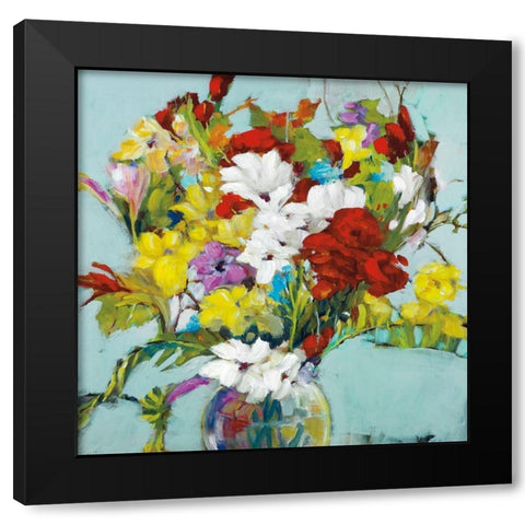 Natures Bounty Black Modern Wood Framed Art Print by Buckley, Mary Parker