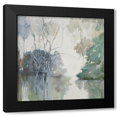Woodland Magic Black Modern Wood Framed Art Print by Buckley, Mary Parker