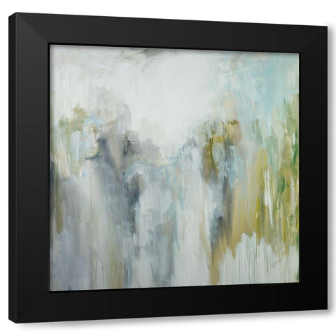 Welcome Home Black Modern Wood Framed Art Print by Ellens, Jacqueline