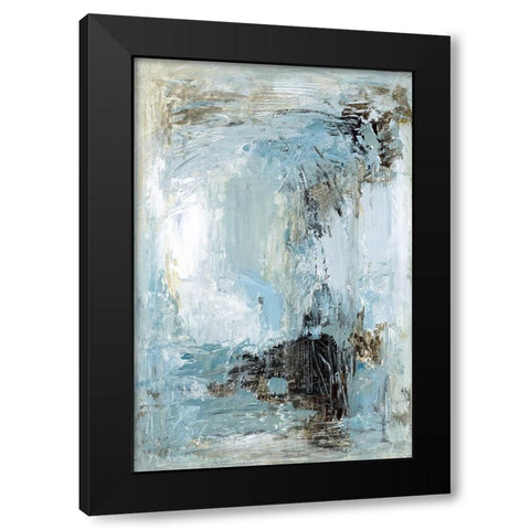 Talk About Things to Come Black Modern Wood Framed Art Print by Pasion, Wani