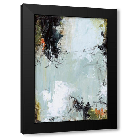 Rain and Rust Black Modern Wood Framed Art Print by Pasion, Wani