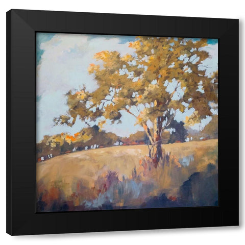 Standing Strong Black Modern Wood Framed Art Print by Buckley, Mary Parker