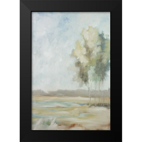 Solo Journey Black Modern Wood Framed Art Print by Ellens, Jacqueline
