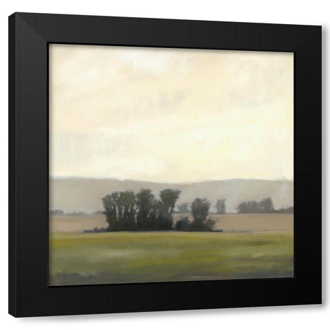 Holding Space Black Modern Wood Framed Art Print with Double Matting by Lightell, Megan