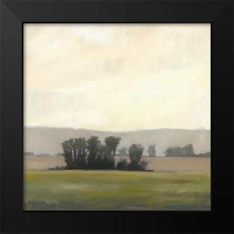 Holding Space Black Modern Wood Framed Art Print by Lightell, Megan