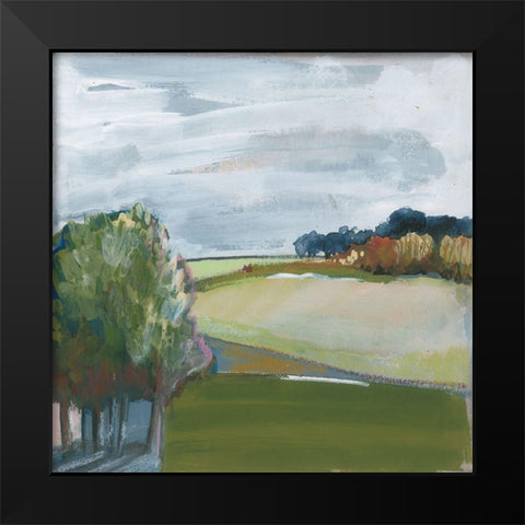 Spring Is Starting I Black Modern Wood Framed Art Print by Bernsen, Leslie