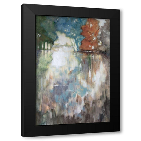 Misty Morning Black Modern Wood Framed Art Print by Buckley, Mary Parker
