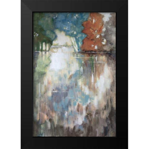 Misty Morning Black Modern Wood Framed Art Print by Buckley, Mary Parker