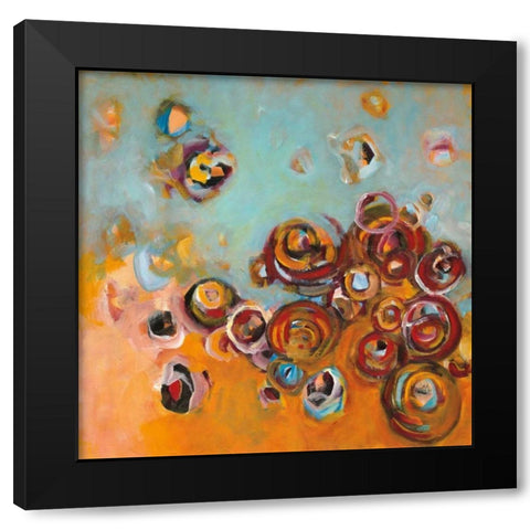 Paradisio I Black Modern Wood Framed Art Print by Pryor, Patrick