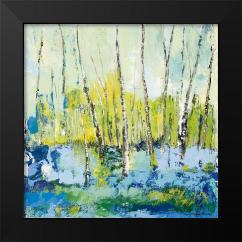 Summer Series II Black Modern Wood Framed Art Print by Pristas, Tracy Lynn