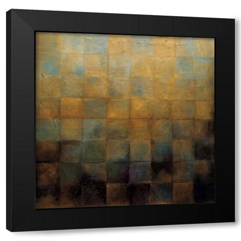 Modra Black Modern Wood Framed Art Print by Pasion, Wani