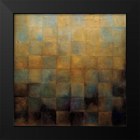 Modra Black Modern Wood Framed Art Print by Pasion, Wani