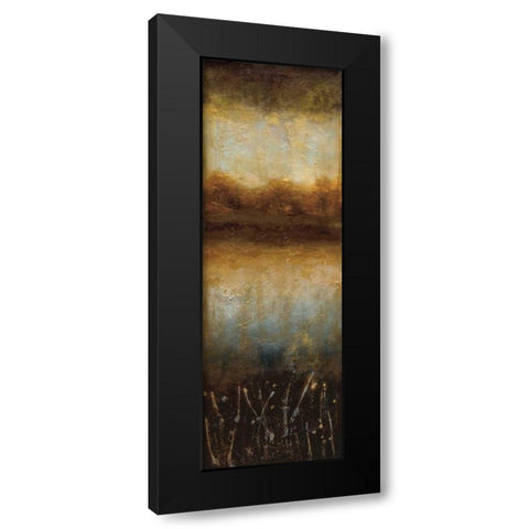 Crystal Lake I Black Modern Wood Framed Art Print with Double Matting by Pasion, Wani