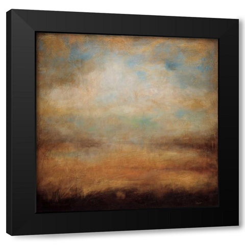 Posta Del Sol Black Modern Wood Framed Art Print with Double Matting by Pasion, Wani