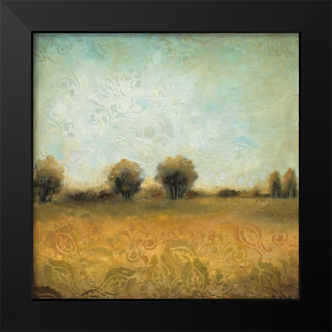 Summer Evening II Black Modern Wood Framed Art Print by Pasion, Wani