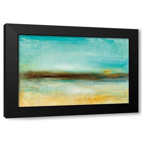 Anas Pier Black Modern Wood Framed Art Print with Double Matting by Pasion, Wani