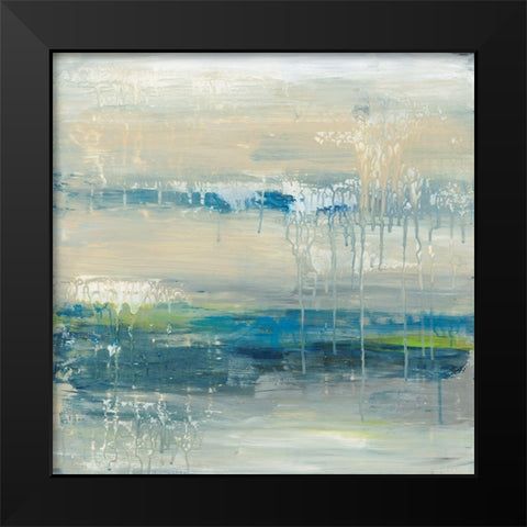 Tasha Black Modern Wood Framed Art Print by Pasion, Wani
