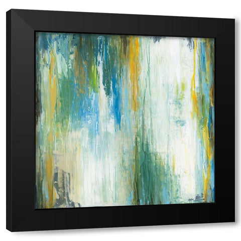Blithe Black Modern Wood Framed Art Print by Pasion, Wani