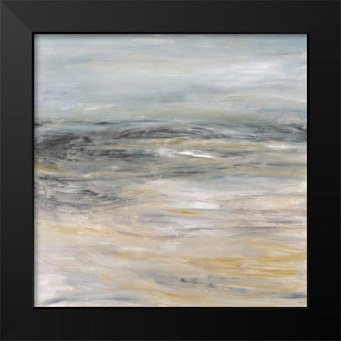 When It All Goes Crazy Black Modern Wood Framed Art Print by Pasion, Wani