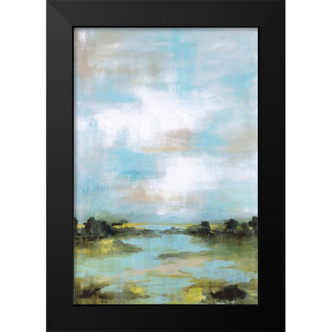 Wasting Time Black Modern Wood Framed Art Print by Pasion, Wani
