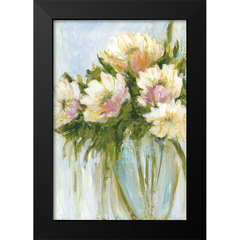 Im Blushing Black Modern Wood Framed Art Print by Wani, Pasion