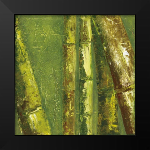 Bamboo Columbia I Black Modern Wood Framed Art Print by Quintero, Tita
