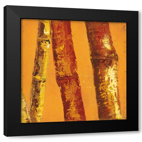 Bamboo Columbia II Black Modern Wood Framed Art Print by Quintero, Tita
