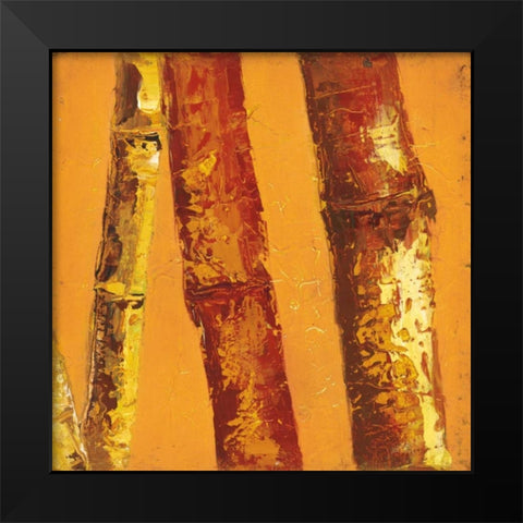 Bamboo Columbia II Black Modern Wood Framed Art Print by Quintero, Tita