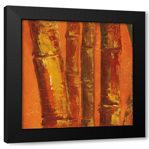 Bamboo Columbia III Black Modern Wood Framed Art Print by Quintero, Tita