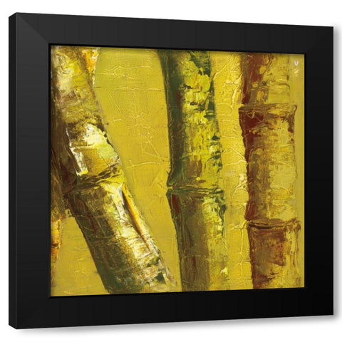Bamboo Columbia IV Black Modern Wood Framed Art Print by Quintero, Tita