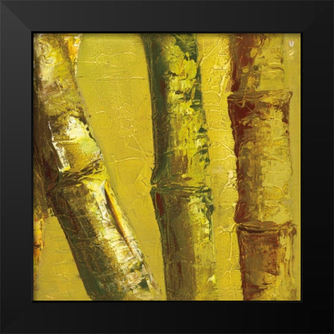 Bamboo Columbia IV Black Modern Wood Framed Art Print by Quintero, Tita