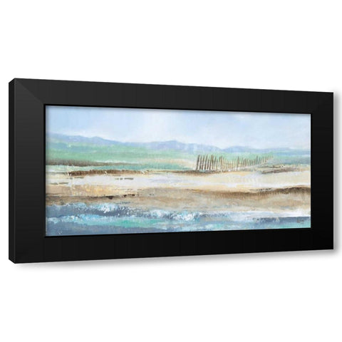 Sea Breeze II Black Modern Wood Framed Art Print by Quintero, Tita