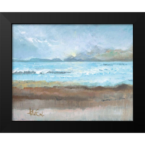 Moments II Black Modern Wood Framed Art Print by Quintero, Tita