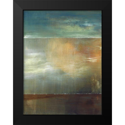 The Space Between Black Modern Wood Framed Art Print by Ross, Heather