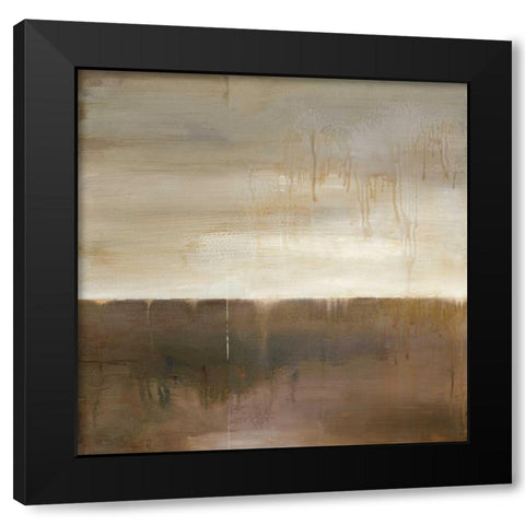 September Fog Descending Black Modern Wood Framed Art Print with Double Matting by Ross, Heather
