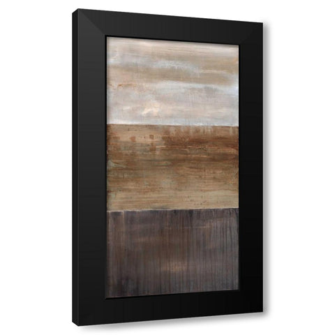 Foundation Black Modern Wood Framed Art Print by Ross, Heather