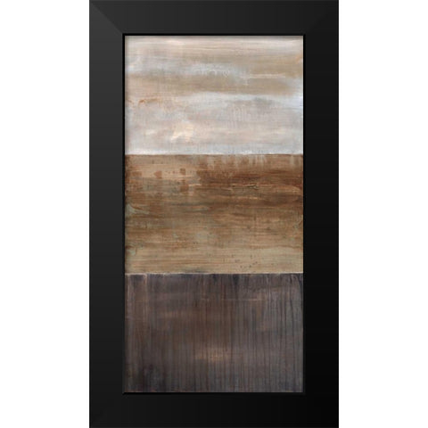Foundation Black Modern Wood Framed Art Print by Ross, Heather
