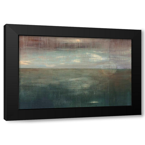 Mulberry Skies Black Modern Wood Framed Art Print with Double Matting by Ross, Heather