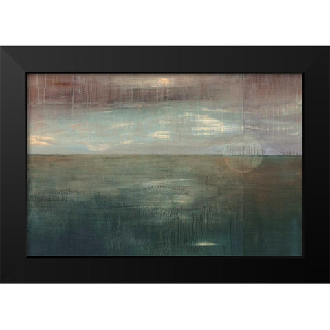 Mulberry Skies Black Modern Wood Framed Art Print by Ross, Heather