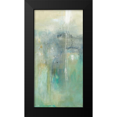 Sparks of Sea and Sunshine Black Modern Wood Framed Art Print by Ross, Heather